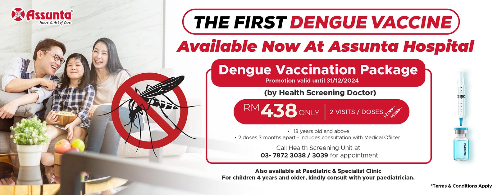 Dengue Vaccine Package