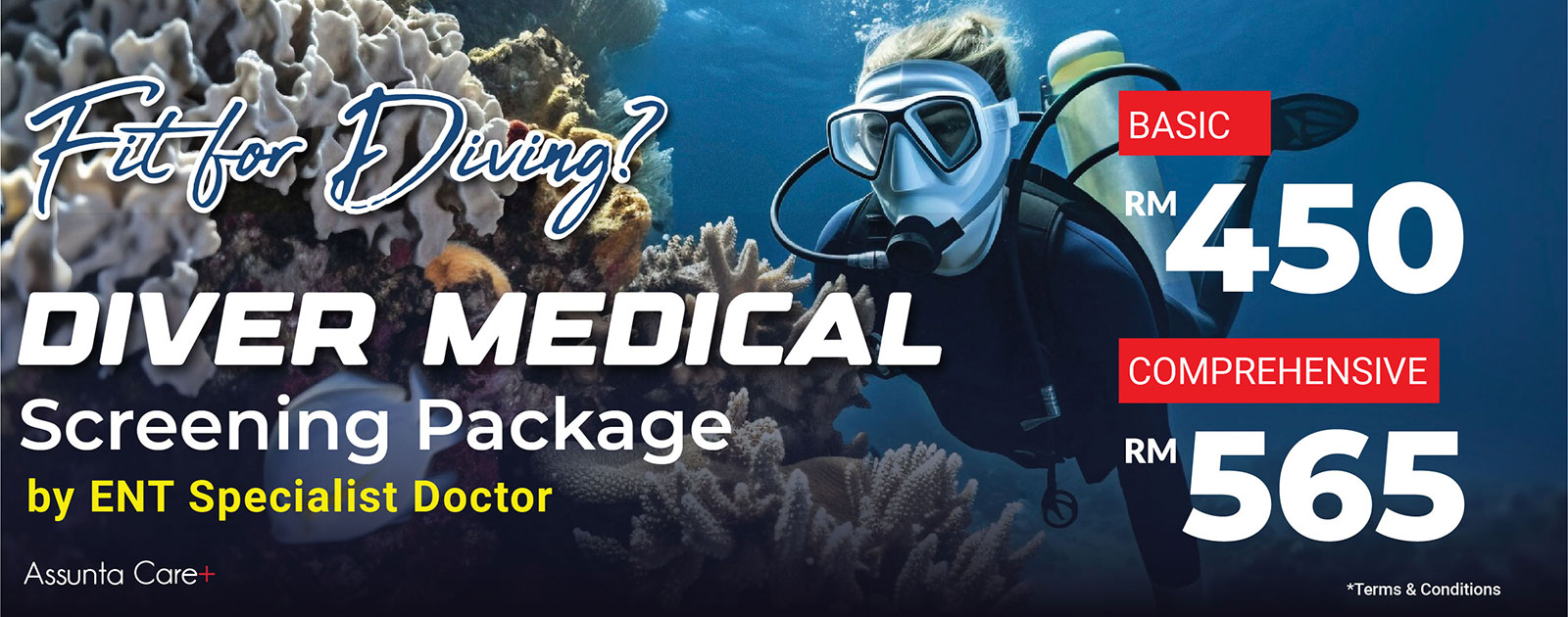 Diver Medical Screening Package