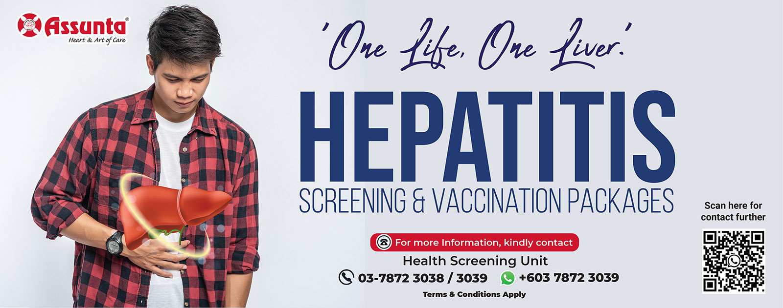 Hepatitis Screening & Vaccination Packages