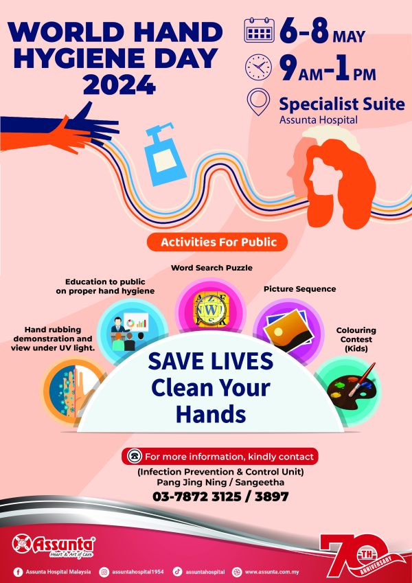 World Hand Hygiene Day 2024 Assunta