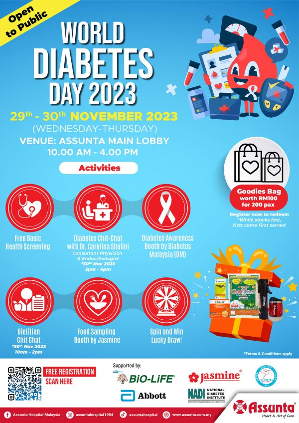 World Diabetes Day 2023 - Assunta